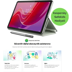 Tab K11 TB330FU 11'' 4gb + 128GB Wuxga Wi-Fi Tablet ZADC0072TR Kılıf + Lenovo Tab Pen + Kaspersky Safekids Hediyeli