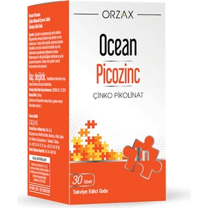 Ocean Picozinc Çinko Pikolinat 30+15 Tablet