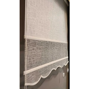 Stormarketçift Mekanizmalı Tül Stor Perde ( Ikili Stor Perde )