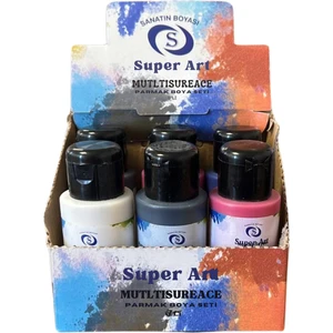 Superart Kumaş Boyası Seti 6X50 ml