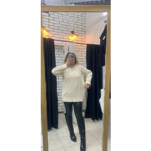 Tuba Toptaş Salaş Bol Kesim Tunik Kazak