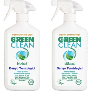 green Clean  Portakal Yağlı Banyo Temizleyicisi 2 Li Set