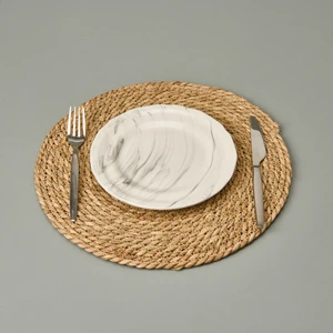 Hasır Amerikan Servis - Kahverengi - 35 cm