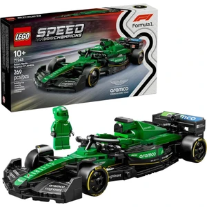 LEGO® Speed Champions Aston Martin Aramco F1® AMR24 Yarış Arabası 77245 - 10 Yaş & Üzeri Çocuklar için Oyuncak Yapım Seti (269 P)
