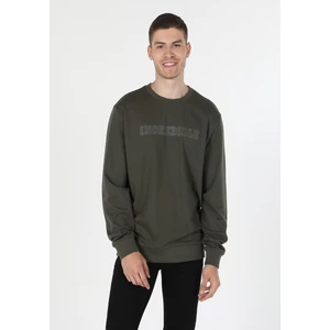 Regular Fit   Erkek Yeşil Sweatshirt