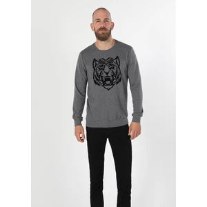 Regular Fit   Erkek Antrasit Sweatshirt