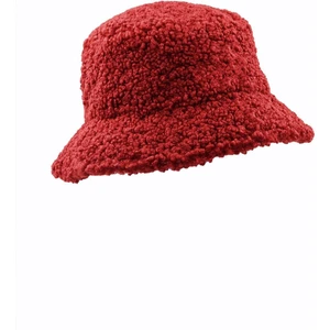 Kadın Yün Bordo Kışlık Balıkçı Bucket Şapka