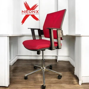 Neonx/kelebek Çalışma Sandalyesi Metal Ayaklı/personel Koltuğu/ofis Sandalyesi/ofis Kolltuğu//genç Odası/çocuk Odası