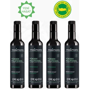 Yüksek Polifenollü Zeytinyağı 4x250 ml (2024 SEZONU)