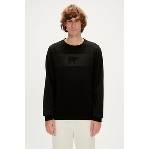 Bad Bear Fancy Crewneck Erkek Siyah Sweatshirt 19.02.12.007-C27