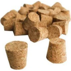 Mantar Tıpa Sade 1,5 x 1.5 cm 25 cc 50 cc Şişeler Için 300 Adet