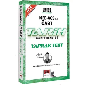 Yargı Yayınevi   2025 Meb Ags Öabt Tarih Öğretmenliği Yaprak Test