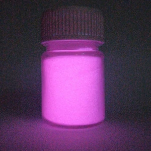 Fosfor Tozu Pembe Karanlıkta Parlayan Epoksi Reçine ve Sanatsal Fosfor 35 gr