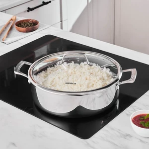 Plasma Steel 3ply Karnıyarık Tencere 28 cm