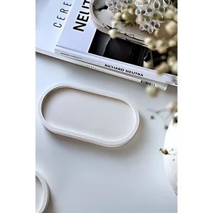 Siyah Sunumluk Takı Tabağı Dekoratif Tepsi Obje Ev Dekorasyon Model 21