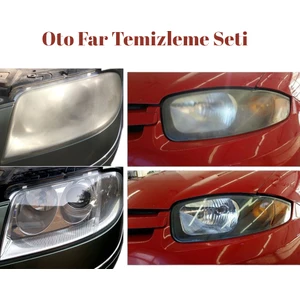 Oto Far Temizleme Seti