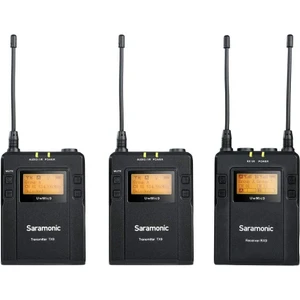 Uwmic9 Tx9 + Tx9 Rx9 Kit 2 Uhf Kablosuz Yaka Mikrofonu