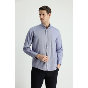 Uzun Kol Regular Fit Oxford Pamuk Gömlek