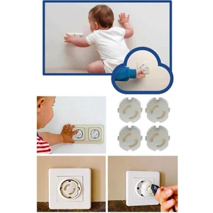 12 Adet Priz Kapağı, Bebek ve Çocuk Güvenlik Koruma Piriz Kapatıcı
