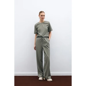 Salaş Deri Pantolon - Çağla Yeşili