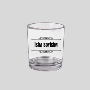 Baskılı Viski Bardağı