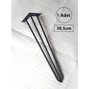 1 ADET-Metal Firkete Ayak-Siyah Renk-MFA1