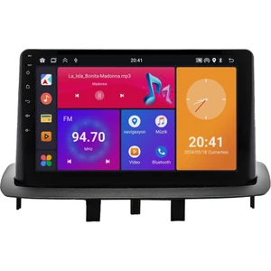 Renault Megane 3 Android Multimedya Sistemi (2010-2015) 6+64 GB