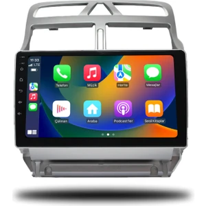 Peugeot 307 2001-2008 4+64 GB Android Carplay Multimedya Sistemi  Wİ-Fİ (Yazılımsal)