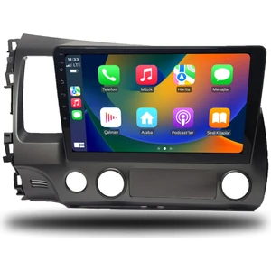 Honda Civic Fd6 2007-2011 4+64 GB Android Multimedya Sistemi