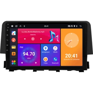 Honda Civic Fc5 Android Multimedya Sistemi (2016-2021) 6+64 GB
