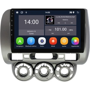Honda Jazz City Android Multimedya Sistemi (2002-2008) 4+64 GB