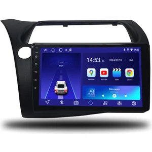 Honda Civic Hb Euro 2007-2012 4+32 GB Android Multimedya Sistemi  Wİ-Fİ (Yazılımsal)