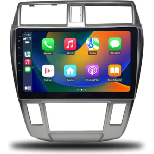Honda City 2009-2012 Dijital Klima 6+64 GB 4K OLED Android Multimedya Sistemi