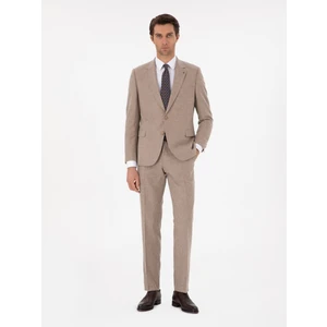 Erkek Bej Slim Fit Takım Elbise 50297088-VR011