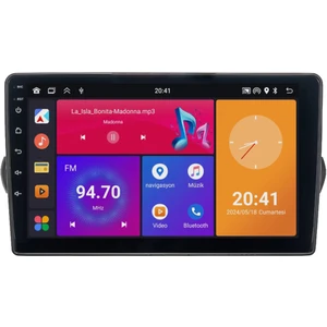 Fiat Egea Android Multimedya Sistemi (2015-2023) 6+64 GB