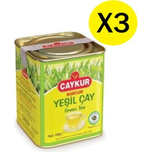 Burcum Yeşil Çay 100 gr x 3 Adet