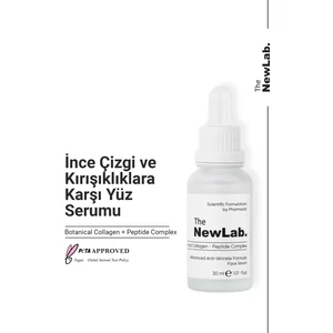 The NewLab. İnce Çizgi ve Kırışıklıklar İçin Yüz Serumu Botanical Collagen + Peptide Complex