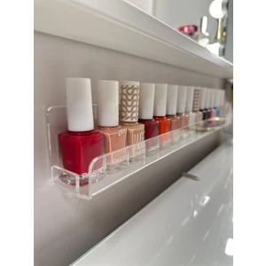 50 cm Oje Rafı (Yanları Kapalı)