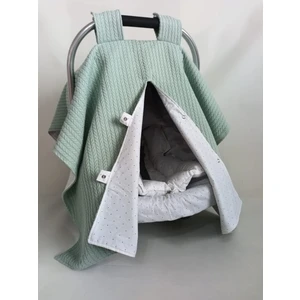 Çift Taraflı Puset Örtüsü Puset Minder ve Puset Çarşafı