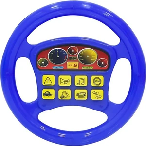 Pop Konsol Sesli Müzikli Pilli Direksiyon Türkçe Eğitici Oyuncak Mavi