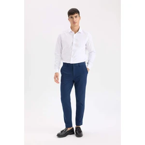 Tailored Fit Normal Kesim Düz Paça Her Yöne Esneyen Yazlık Kumaş Pantolon C7508AX25SP
