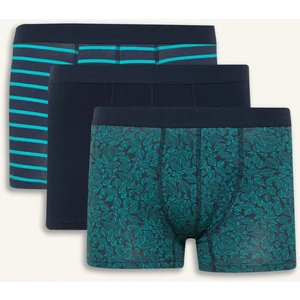 Regular Fit Çizgili 3'lü Boxer T4935AZ25SP