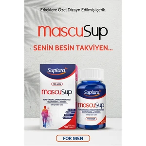 Mascusup For Men Multivitamin ve Mineral Takviye Edici Gıda