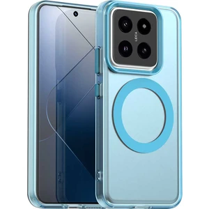 4U Sky Xiaomi 14 Pro Kılıf Için Magsafe Pc+Tpu+Pet Anti-Drop Telefon Kapağı İle Uyumlu-Mavi (Yurt Dışından)