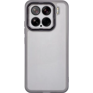 4U Sky Xiaomi 15 Kılıf Elektroliz Kamera Çerçevesi Tpu Telefon Kapağı-Şeffaf Siyah Için (Yurt Dışından)