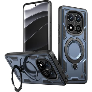 4U Sky Xiaomi Redmi Note 14 Pro 5G Kılıf Için Magsafe Askeri Koruma Pc+Tpu Telefon Kapağı-Mavi İle Uyumlu (Yurt Dışından)