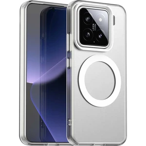 4U Sky Xiaomi 15 Için Magsafe Pc+Tpu+Pet Anti-Drop Telefon Kılıfı İle Uyumlu Kılıf-Beyaz (Yurt Dışından)