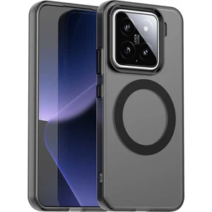 4U Sky Xiaomi 15 Için Magsafe Pc+Tpu+Pet Anti-Drop Telefon Kapağı İle Uyumlu Kılıf-Siyah (Yurt Dışından)