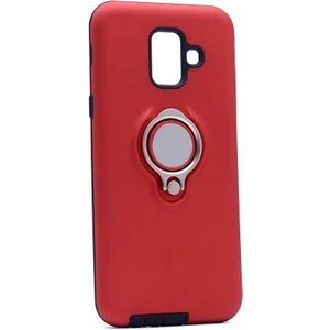 Galaxy J6 Uyumlu Kılıf Kaliteli Renkli Yüzüklü Standlı Ring Youyou Kapak