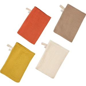 Tiny Lamb  Pamuk 4 Katlı Müslin Bebek Banyo Kesesi